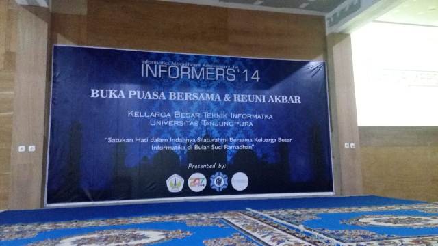 Informatika Gelar Buka Puasa Bersama Dan Reuni Akbar Dalam Rangkaian Hut Ke 14